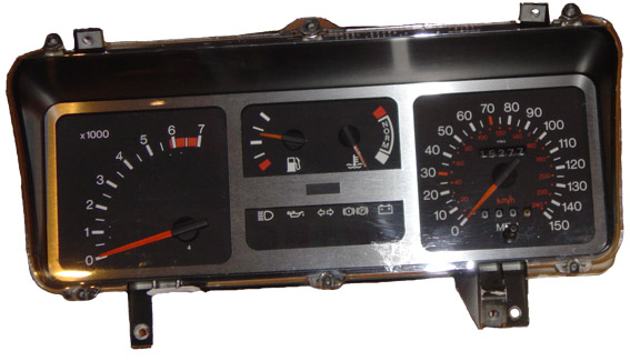 A professionally made dash overlay to fit Ford Sierra Sierra Cosworth and 
